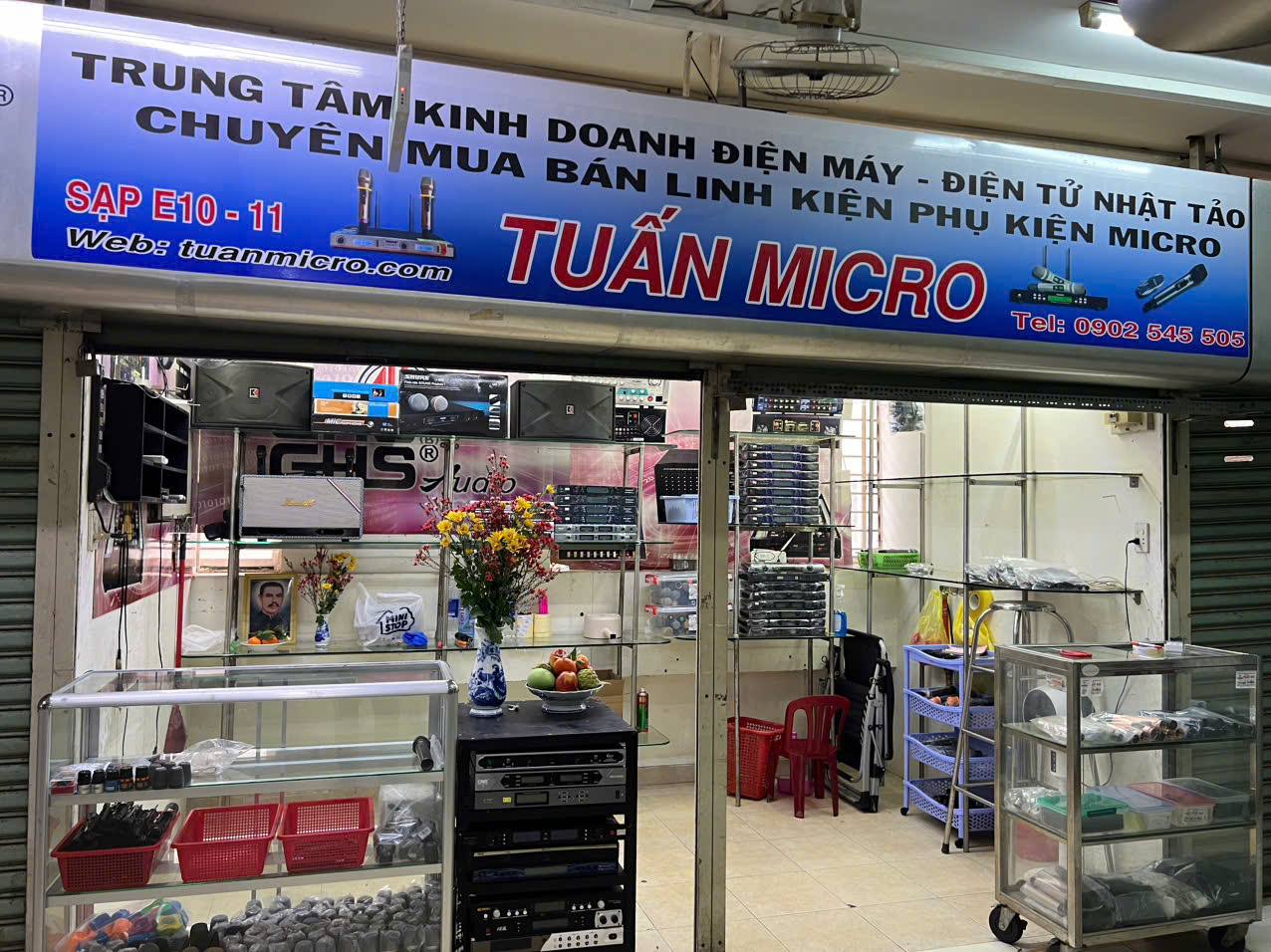 Sửa micro không dây tại xưởng Tuấn Micro TP.HCM