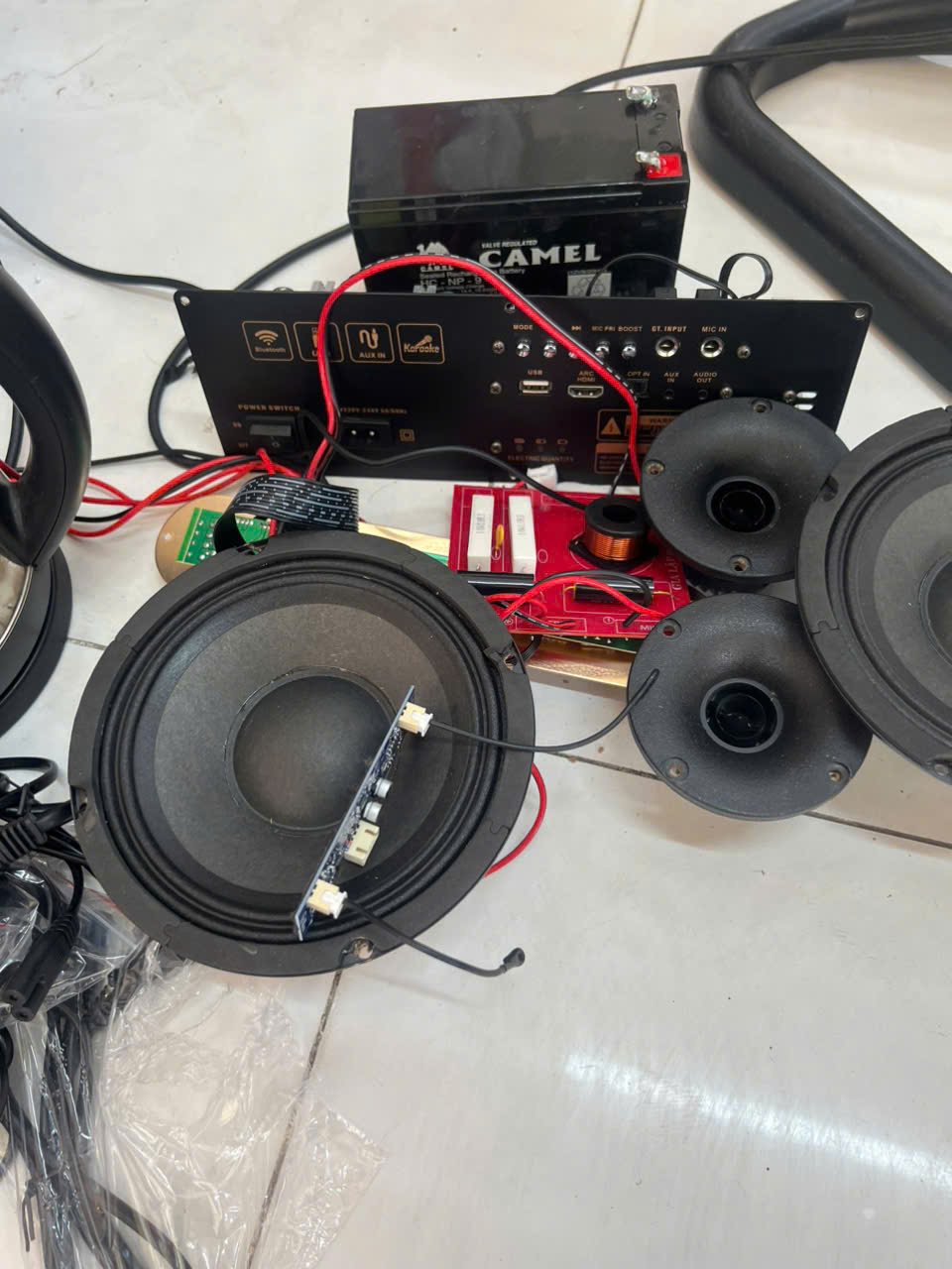 Micro và loa kẹo kéo 16