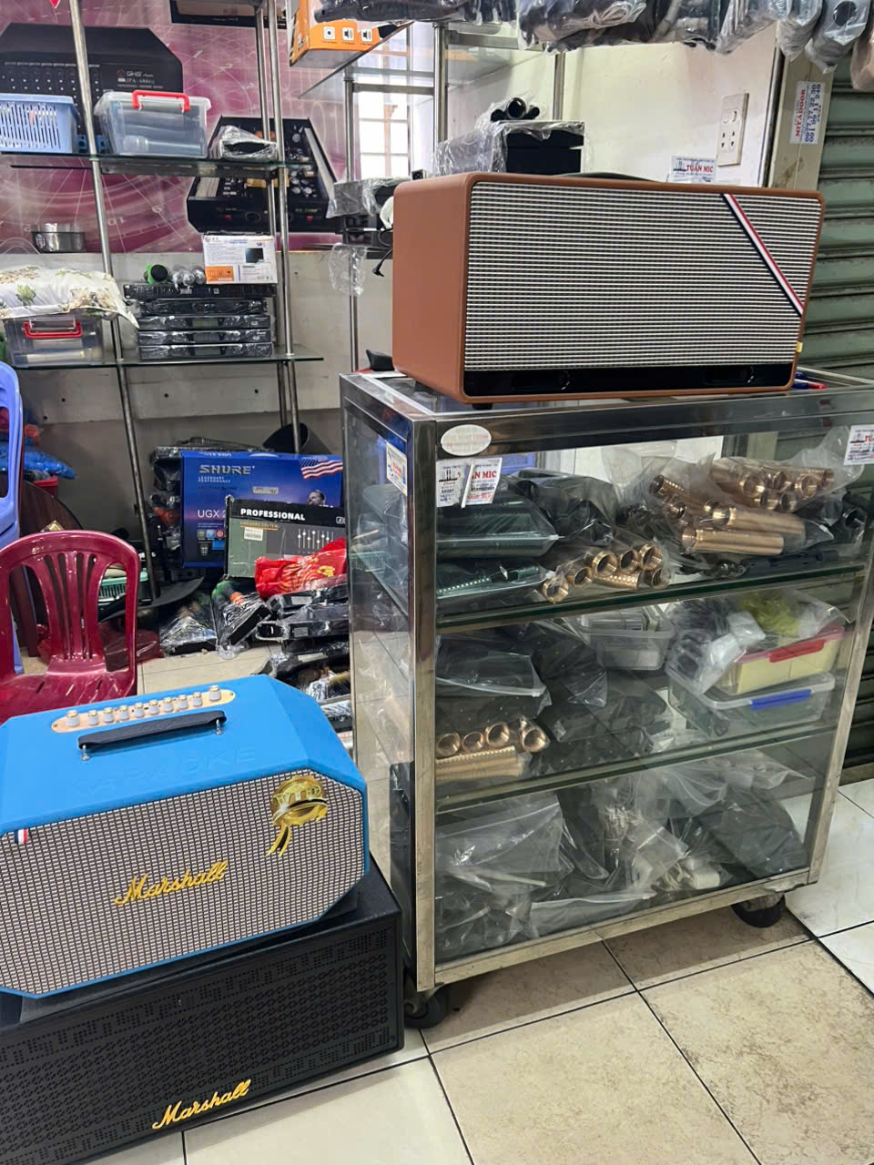 Micro và loa kẹo kéo 17